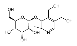 pyridoxine 3-β-D-glucoside结构式