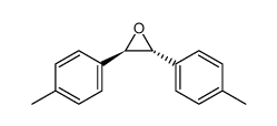 trans-2,3-bis(4-methylphenyl)oxirane结构式
