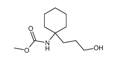 methyl (1-(3-hydroxypropyl)cyclohexyl)carbamate Structure