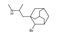 1-(2-Bromadamant-1-yl)-2-N-methylaminopropan Structure