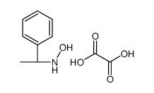 oxalic acid,N-[(1S)-1-phenylethyl]hydroxylamine Structure