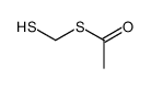 S-(sulfanylmethyl) ethanethioate结构式