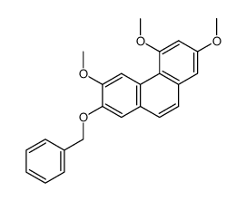 2-(benzyloxy)-3,5,7-trimethoxyphenanthrene Structure