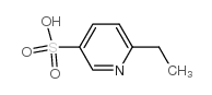 6-Ethylpyridine-3-sulfonic acid Structure