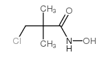 3-氯-N-羟基-2,2-二甲基丙酰胺结构式