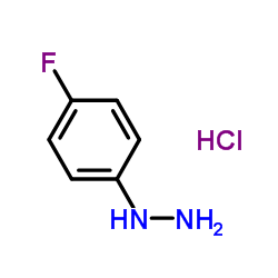 4-氟苯肼盐酸盐结构式
