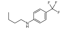 N-butyl-4-(trifluoromethyl)aniline Structure
