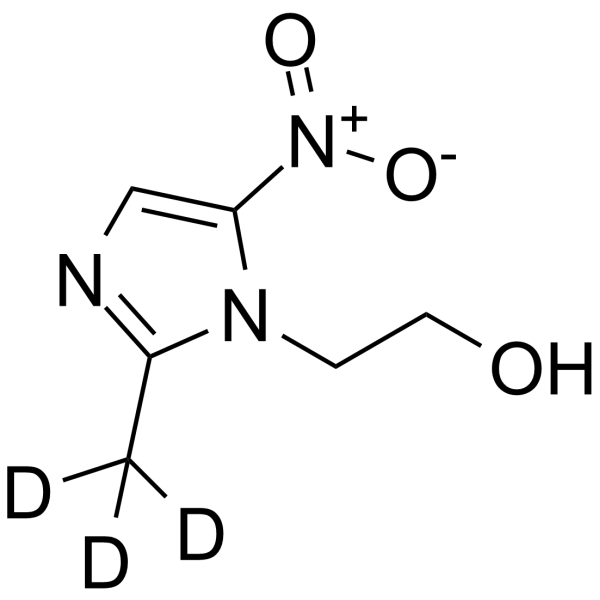 Metronidazole-d3结构式