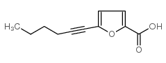 5-己炔-2-糠酸结构式