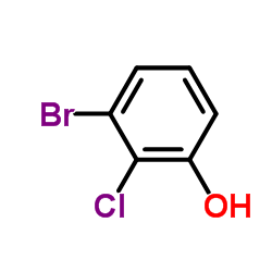 3-Bromo-2-chlorophenol structure