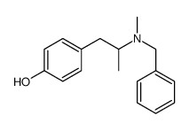 p-Hydroxy Benzphetamine Structure