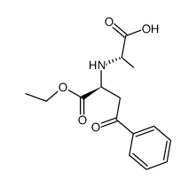 N-(1-(S)-Ethoxycarbonyl-3-Phenylpropyl)-L-Alaninyl-N-Carboxyanhydride结构式