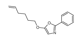 5-hex-5-enoxy-2-phenyl-1,3-oxazole Structure