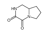Pyrrolo[1,2-a]pyrazine-3,4-dione, hexahydro- (9CI)结构式