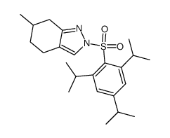 N-trisylpyrazole结构式