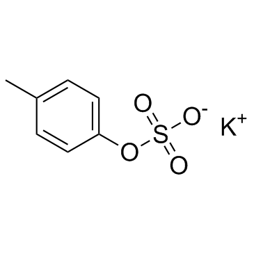 p-Methylphenyl potassium sulfate Structure