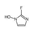 2-fluoro-1-hydroxyimidazole Structure