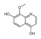 7-hydroxy-8-methoxy-1H-quinolin-4-one Structure