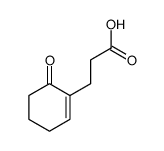 3-(6-oxocyclohexen-1-yl)propanoic acid结构式