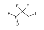 2,2-difluoro-3-iodopropionyl fluoride Structure