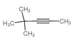 4,4-dimethylpent-2-yne Structure