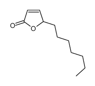 2-heptyl-2H-furan-5-one结构式