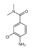 4-amino-3-chloro-N,N-dimethylbenzamide结构式