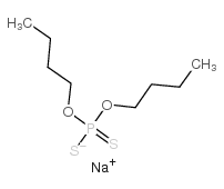 Sodium Dibutyldithiophosphate Structure