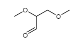 2,3-di-O-methyl-DL-glyceraldehyde Structure