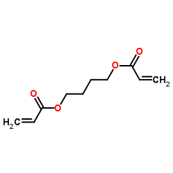 1,4-双(丙烯酰氧基)丁烷结构式