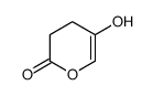 5-hydroxy-3,4-dihydropyran-2-one结构式