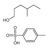 4-methylbenzenesulfonic acid,4-methylhexan-1-ol结构式
