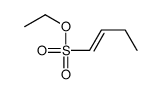 ethyl but-1-ene-1-sulfonate结构式