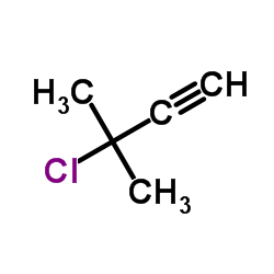 3-Chloro-3-methyl-1-butyne Structure