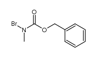 benzyl N-bromo-N-methylcarbamate结构式