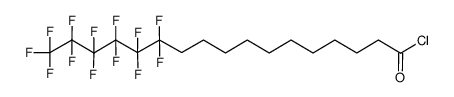 11-(perfluorohexyl)undecanoyl chloride结构式