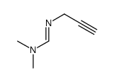 N,N-dimethyl-N'-prop-2-ynylmethanimidamide结构式