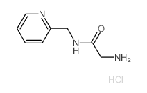 2-Amino-N-(2-pyridinylmethyl)acetamide hydrochloride Structure