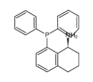 (S)-8-二苯基膦基-1,2,3,4-四氢-1-萘胺结构式