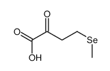 4-methylseleno-2-oxobutanoic acid结构式