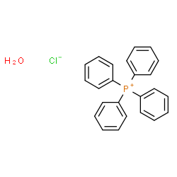 Tetraphenylphosphonium chloride hydrate Structure
