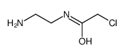 N-(2-氨基乙基)-2-氯乙酰胺结构式