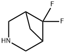 6,6-二氟-3-氮杂双环[3.1.1]庚烷结构式