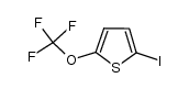 2-iodo-5-(trifluoromethoxy)thiophene Structure