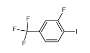 2-Fluoro-1-iodo-4-(trifluoromethyl)benzene structure