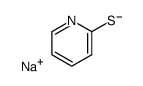 2-mercaptopyridine sodium salt Structure