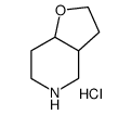 八氢呋喃并[3,2-c]吡啶盐酸结构式