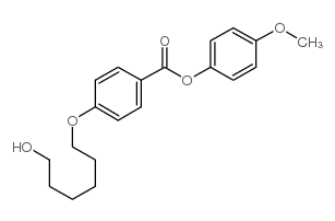 4-(6-羟基己氧基)苯甲酸-4-甲氧基苯酯结构式