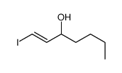 1-iodohept-1-en-3-ol Structure