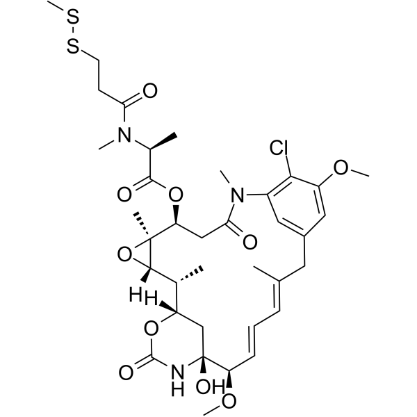 N2'-Deacetyl-N2'-[3-(methyldithio)-1-oxopropyl]maytansine picture